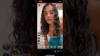 Malu trevejo Instagram Live