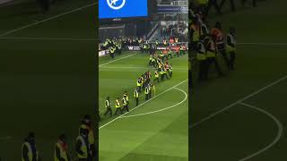 Hull fans mocking Millwall fans. Millwall vs Hull 0-2 Championship Play Offs 11.05.2026