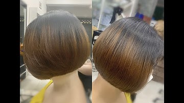 Cắt tóc ngắn Bob | Quang Saker