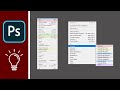 COMO PERSONALIZAR AS CORES DOS ITENS DA BARRA DE MENU DO PHOTOSHOP