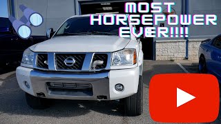 Worlds Highest Horsepower Nissan Titan!!!