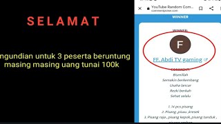 Daftar pemenang kuis terbaru | kuis berhadiah 330 k
