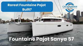 Rarest Fountaine Pajot? 2013 Fountaine Pajot Sanya 57 Walkthrough w/ Commentary