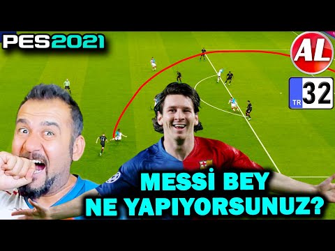 MESSİ BEY NE YAPIYORSUNUZ?! VURDUĞU YERDEN KALE GÖRÜNMÜYOR! | PES 2021 ANALİG #32