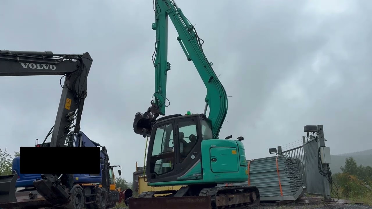 Bandgrävare long reach Kobelco SK75SR-3E LR
