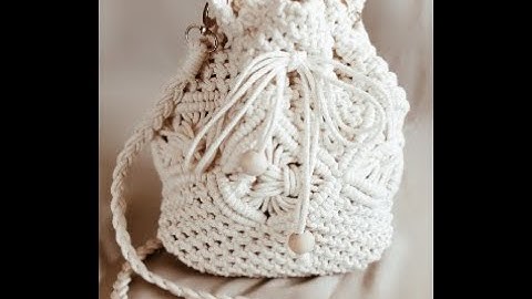 MAKROME KESE ÇANTA YAPIMI / HOW TO MAKE MACRAME BAG