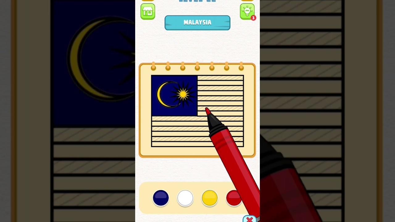 Make a Malaysia Flag 🇲🇾