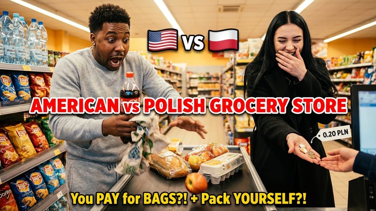 Polish things that would SHOCK Americans at the GROCERY STORE 🇵🇱🇺🇸