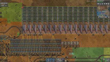 Factorio - logistics number display