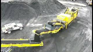 IMPACTOR - Keestrack R6h Impactor crushing coal to -50mm