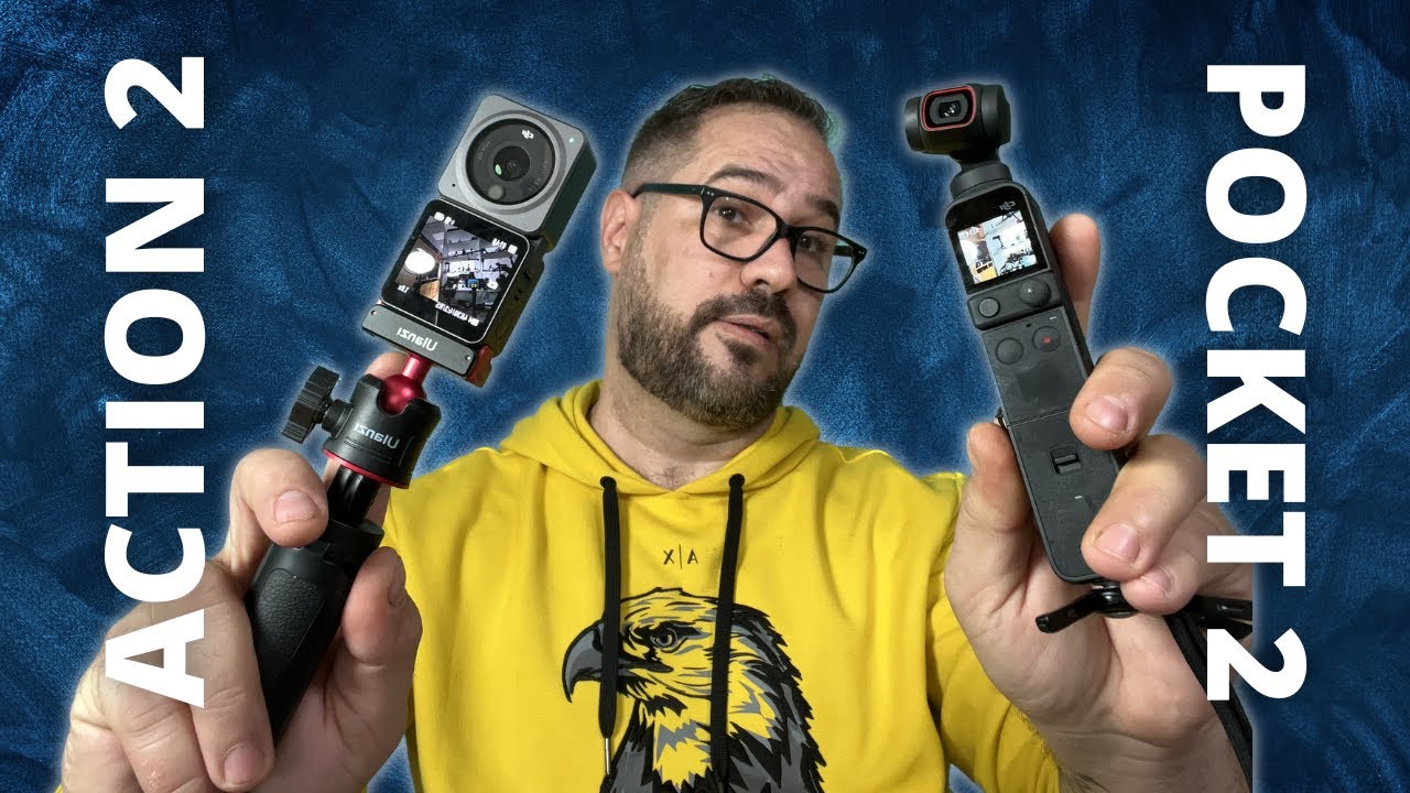 DJI Action 2 vs Pocket 2 ¿Cuál es mejor para Vlogging? YouTube