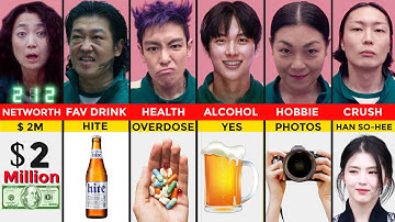 The Most Hated Players In Squid Game | Player 333 vs 230 vs 212 vs 101 vs 044 vs 124