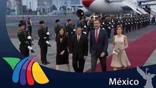 Llegan Reyes de España a México | Noticias