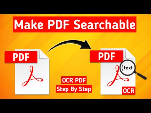 Vídeo: Com puc afegir OCR a PDF?