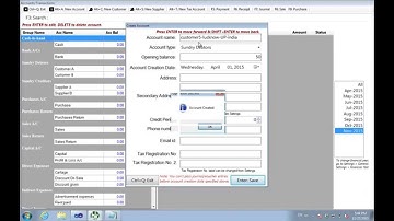 [OLD METHOD] How to create account group and subgroup in Book Keeper Windows