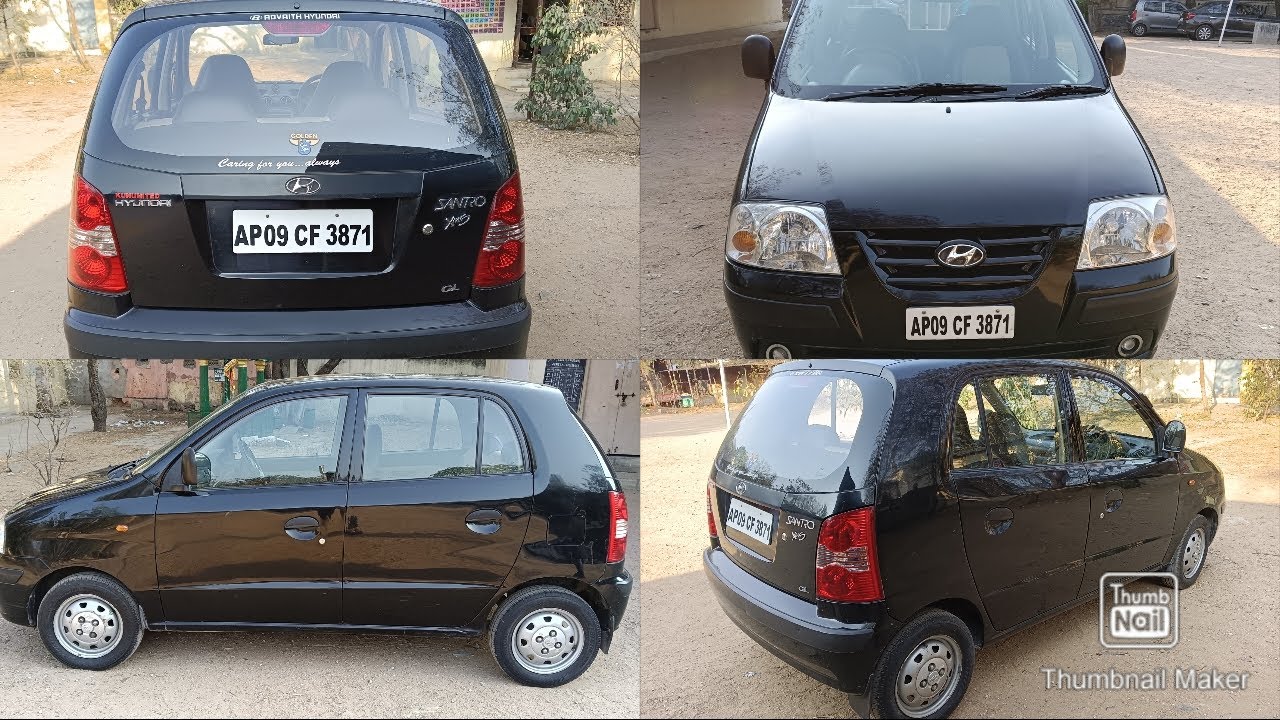 Santro Xing 2011 Showroom Condition Sale in Hyderabad YouTube