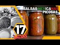 🌶 Cómo Hacer 17 SALSAS PICANTES al Estilo MEXICANO 🇲🇽