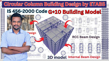 Complete Building design by ETABS Software | Circular Building design | Civil Engineering | Shravan