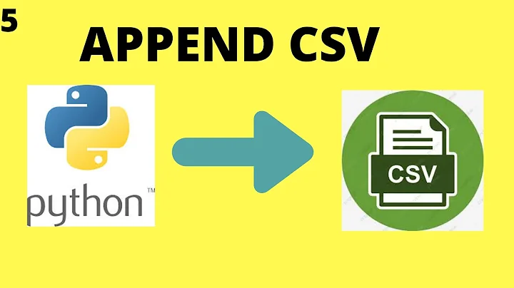 Append CSV in Python | Append data to already existing CSV file Python