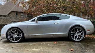 Bentley GT 22 inch Rohana RFX11