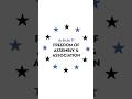 Article 11 - Freedom of Assembly and Association | 12 Articles of Freedom #ECHR75