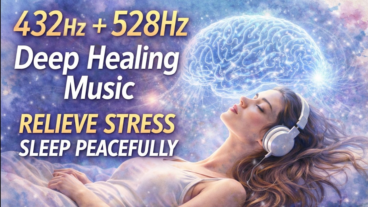 432Hz + 528Hz Deep Healing Music | Release Stress, Restore Inner Peace ...