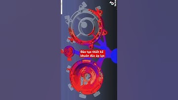 Đào tạo thiết kế khuôn đúc áp lực/ Dòng chảy cho khuôn đúc với nhiều sản phẩm trên khuôn #diecast