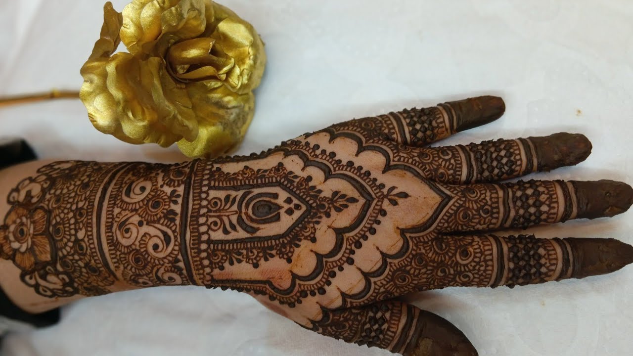 “My First Mehendi Video | Stunning Full-Hand Design”