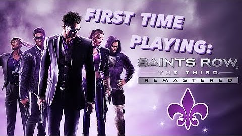 Saints Row: The Third - Gameplay Walkthrough PS4 - Part 1 - THE FIRST TIME EXPERIENCE. ⚜️