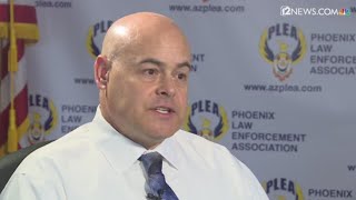 Phoenix police union president pushes back against criticism