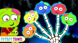 Zombie Finger Family - Spooky Halloween Songs By Teehee Town