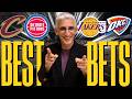 Tuesday NBA Playoffs GAME 1 BEST Bets! Cavaliers vs Pistons &amp; Lakers vs Thunder
