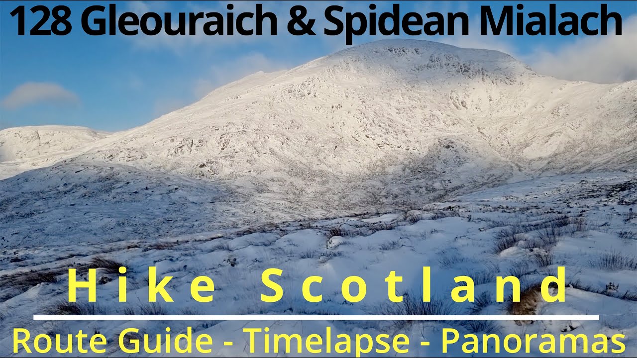 128 Глеураих и Спидин Миалах, Лох-Киох, Шотландия. Хороший круговой поход.