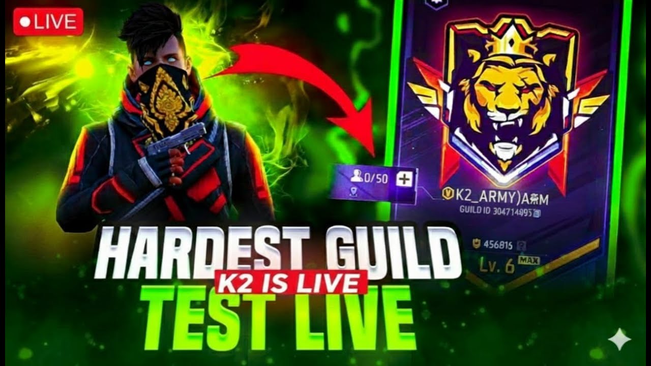 🔴FF LIVE DIAMOND GIVEAWAY 💎♻️ MONTHLY MEMBERSHIP WIN 🤯 K2 IS LIVE💀 
