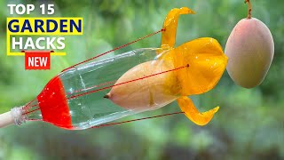 15 MIND BLOWING GARDEN HACKS WITH PLASTIC BOTTLES | BOTTLE GARDENING IDEAS by GARDEN TIPS 23,251 views 8 months ago 10 minutes, 3 seconds