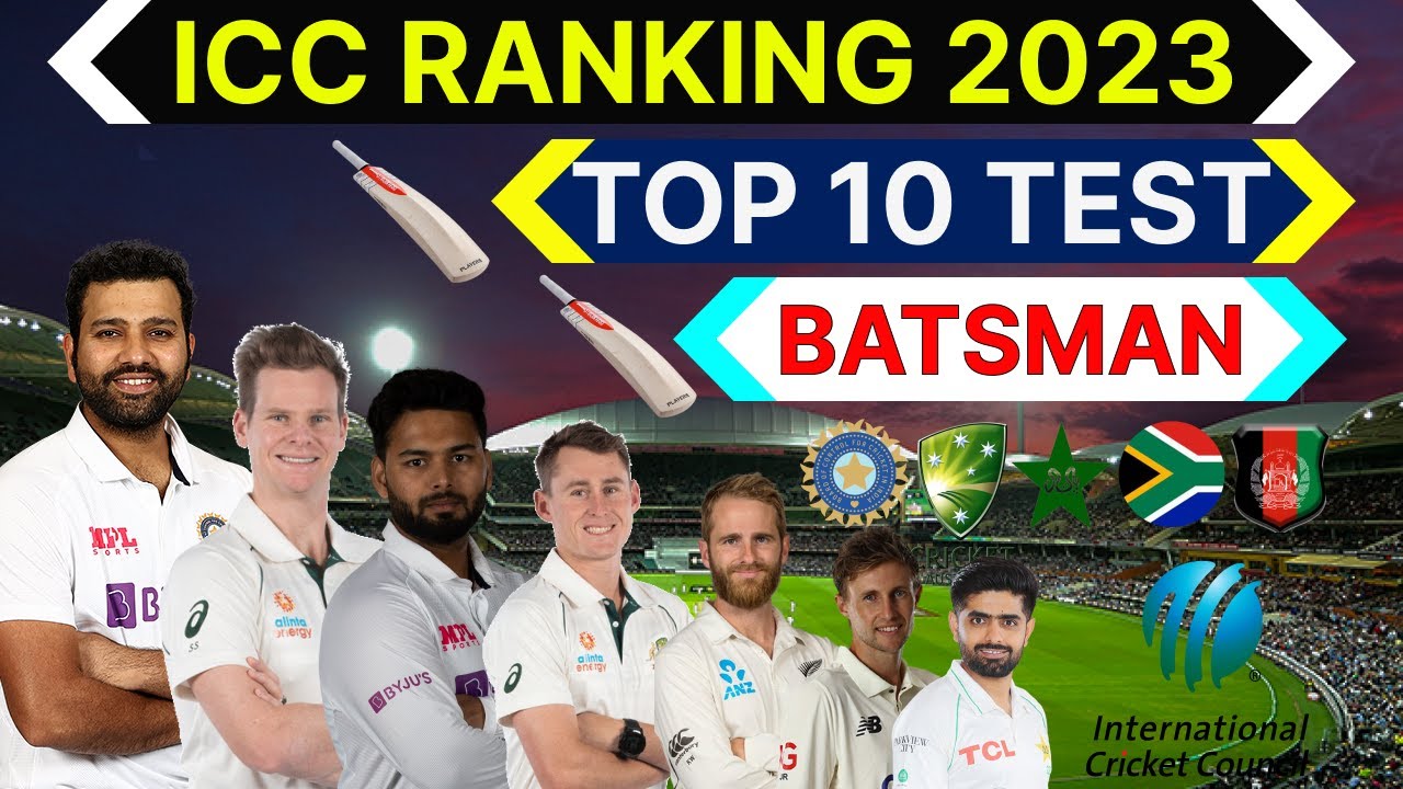 Test No 1 Batsman 2023 | ICC Latest Ranking 2023 | Top 10 Dangerous ...