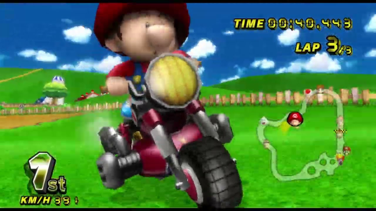 Mario Kart Wii - 99,999cc All Nitro Tracks | Full Gameplay