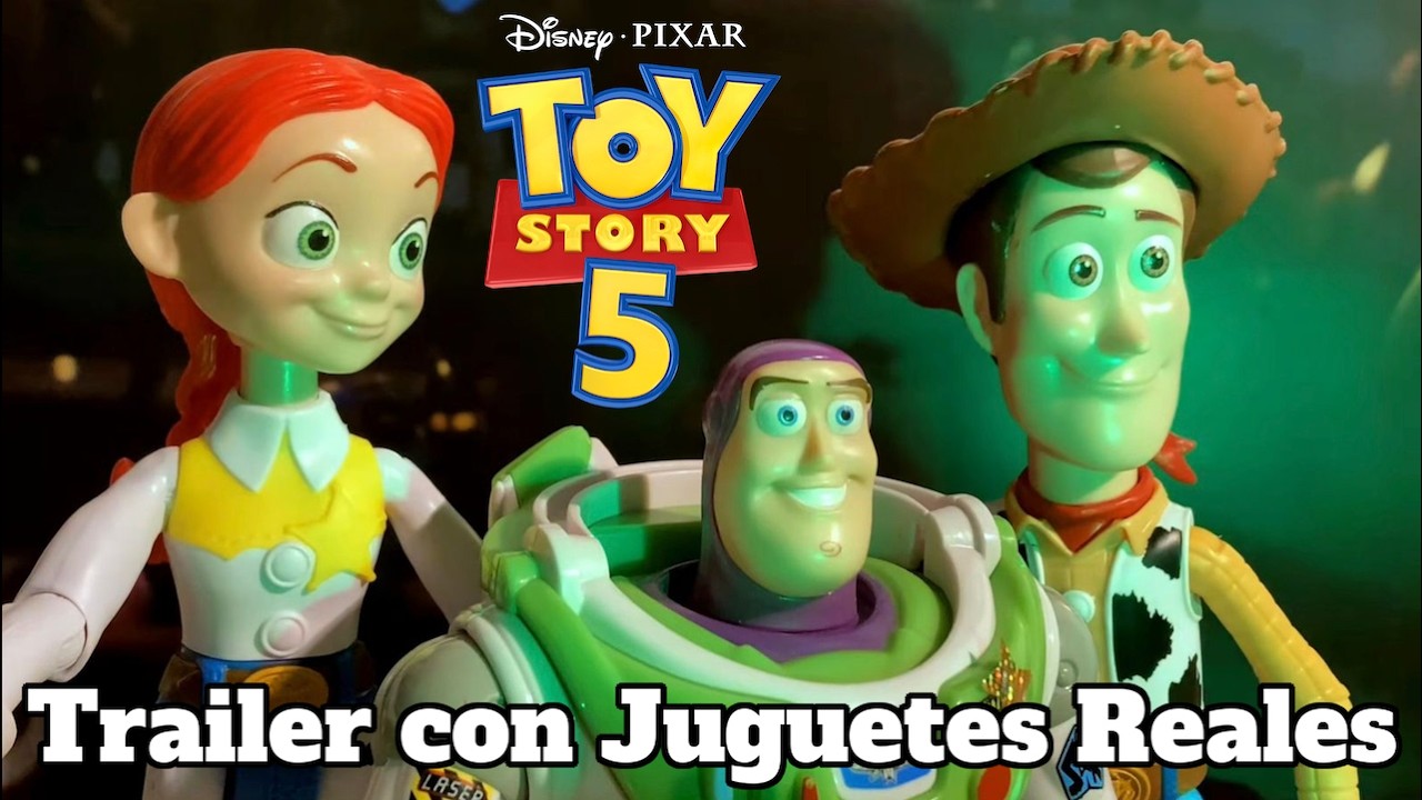 TOY STORY 5 - Trailer #1 en LIVE ACTION con JUGUETES REALES de la Película - TOY SHOTS (2026)