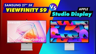 Samsung Viewfinity S9 VS Apple Studio Display... The 5K Battle!!