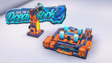 FTB OceanBlock 2 EP18 Rift Rejections & Oritech Atomic Forge