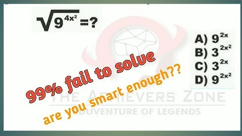 Can you find right solution | most confusing question | the achievers zone