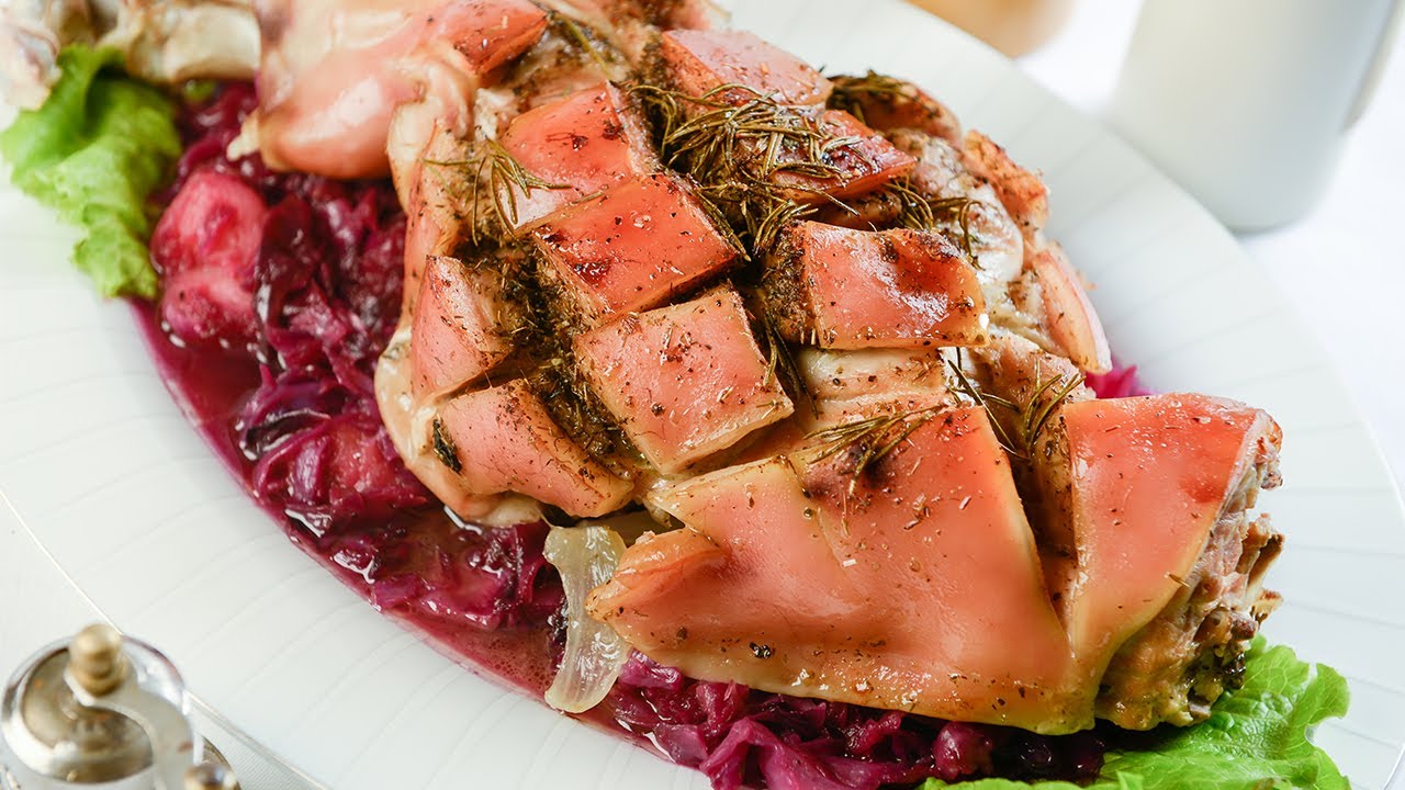 PREKRASNO PRASECKO OD RERNA! Prasecki But Na Crena Zelka | Hrana i Vino MK