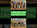 🔴5 MẪU THÙNG RÁC EKO 9-21L được chọn nhiều nhất #thungraceko #thungraccambien #vuathungra