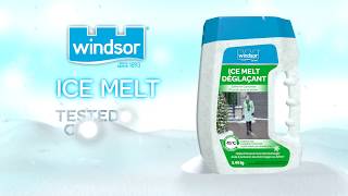 Windsor® Professional Grade Ice Melt: Fast And Visible Melting