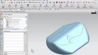 Brennraum 2 - Siemens NX 8 Surface Training - Section surface fillet rho
