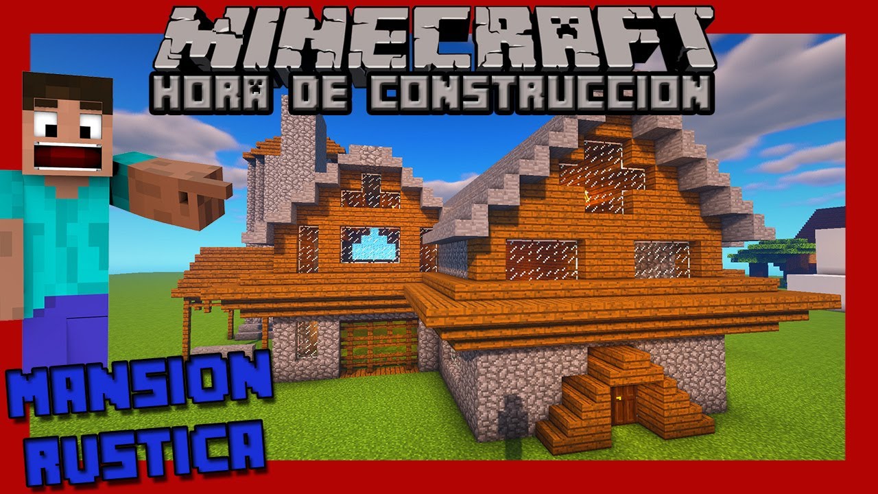 Como Hacer Una Mansion En Minecraft Facil