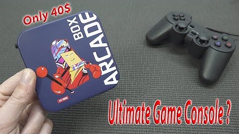 This 40$ Arcade Box Console That Can Play A Lot ! 😨