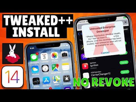 NEW Install Paid Tweaked Apps/Games FREE IOS 14/13/12 NO Jailbreak/Proxy IPhone IPad 2020 NO PC