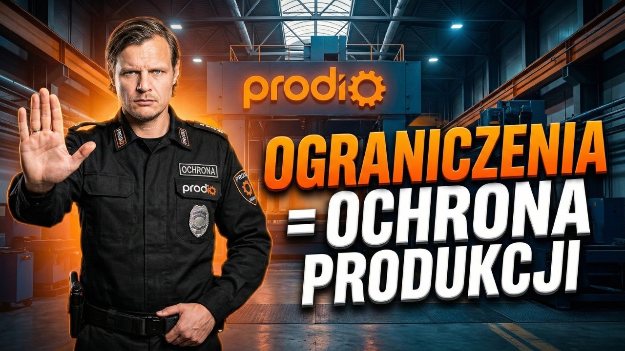Dlaczego ograniczenia w gotowym systemie produkcyjnym chronią firmę, a nie hamują.