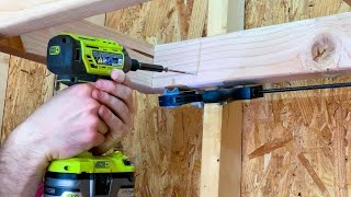 Build easy diy garage storage shelves with limited tools - free plans